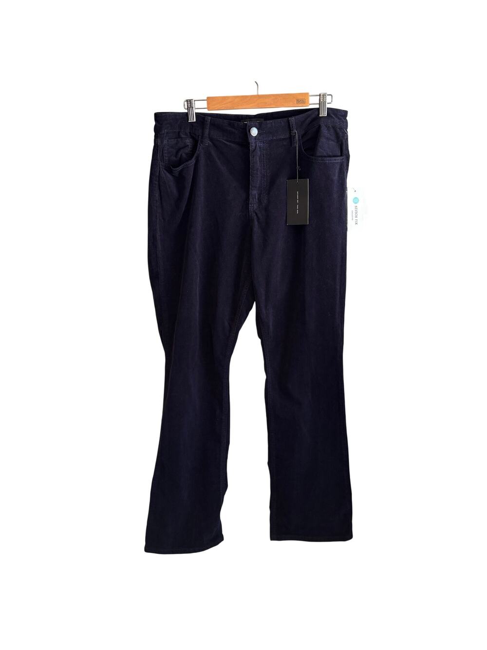 Prosperity Stitchfix NWT Sheila Bootcut Corduroy Jean in Navy - size 16/33